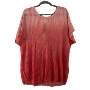 Chicos Womens Size 3 US XL Ombre Blanka Pullover Sweater‎ NWT